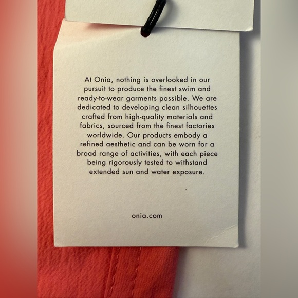 Onia Men's XXL All Purpose 6" Performance Shorts Tea Rose Nylon Stretch, New - Picture 5 of 12